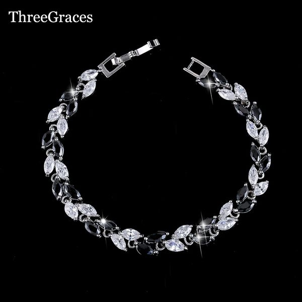 threegraces marquise cut black and white cubic zircon crystal pave female bracelets jewelry for women br023
threegraces marquise cut black and white cubic zircon crystal pave female bracelets jewelry for women br023