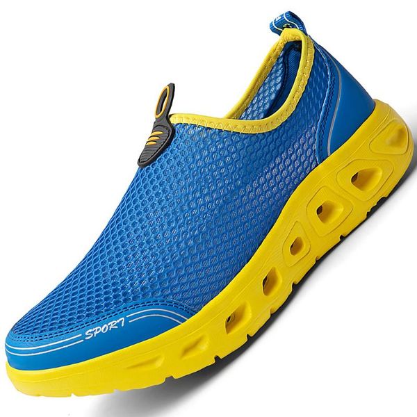 men casual shoes fashion sneakers size 38-50 light breathable summer sandals outdoor beach vacation mesh shoes zapatos de hombre, Black
men casual shoes fashion sneakers size 38-50 light breathable summer sandals outdoor beach vacation mesh shoes zapatos de hombre, Black