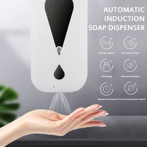 Automatic Sensor Hand Disinfection Machine 1200ml Touchless Wall-Mounted Soap Dispenser Spray Drip Foam Three Styles For Home
Automatic Sensor Hand Disinfection Machine 1200ml Touchless Wall-Mounted Soap Dispenser Spray Drip Foam Three Styles For Home