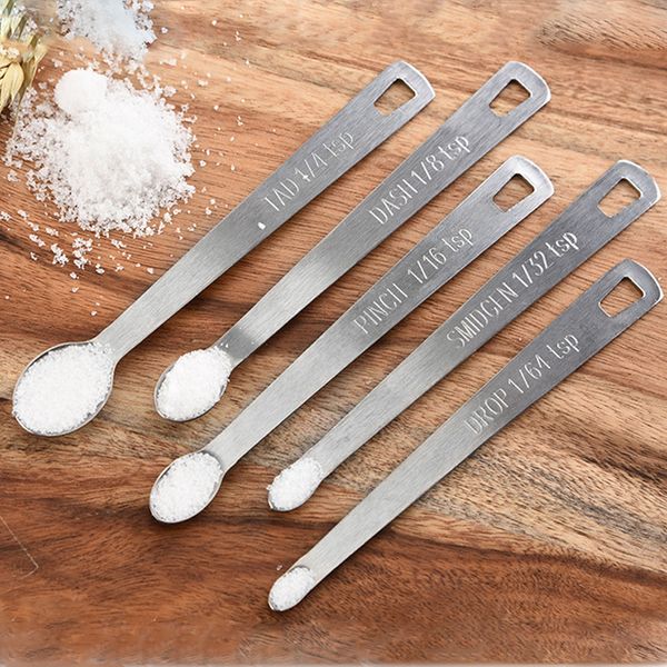 5 pcs durable stainless steel measuring spoon tableware accessories sauce home measuring spoon kitchen scales baking tool mini bh2457 cy
5 pcs durable stainless steel measuring spoon tableware accessories sauce home measuring spoon kitchen scales baking tool mini bh2457 cy