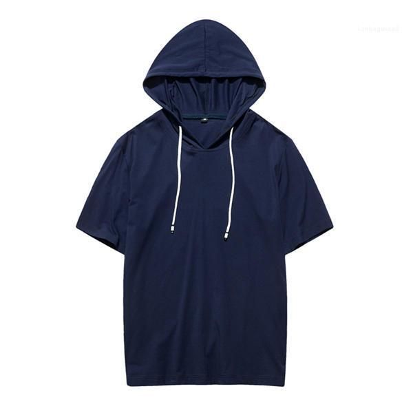 short sleeve mens t shirt clothing 2020 summer men tshirt casual solid loose hooded tees shirts male new sportswear hoodie, White;black
short sleeve mens t shirt clothing 2020 summer men tshirt casual solid loose hooded tees shirts male new sportswear hoodie, White;black