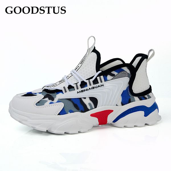 goodstus men mesh breathable sneaker thick soft bottom comfortable lace-up new fashion male running casual shoes, Black
goodstus men mesh breathable sneaker thick soft bottom comfortable lace-up new fashion male running casual shoes, Black
