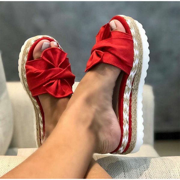 women slippers bow flat platform ladies slides outdoor flip flops beach shoes woman slippers summer sandals female 2020, Black 
women slippers bow flat platform ladies slides outdoor flip flops beach shoes woman slippers summer sandals female 2020, Black