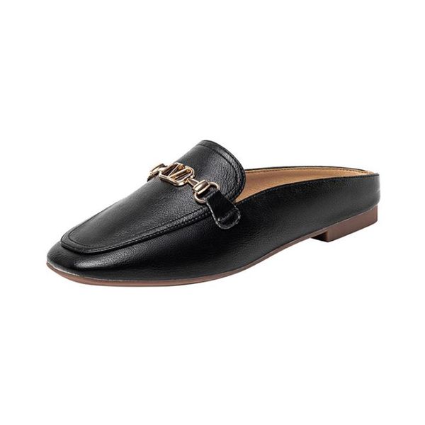 shoes 2020 brand women flat heel slippers ladies elegant buckle slides square head women mules sandal slip on outdoor slipper, Black
shoes 2020 brand women flat heel slippers ladies elegant buckle slides square head women mules sandal slip on outdoor slipper, Black