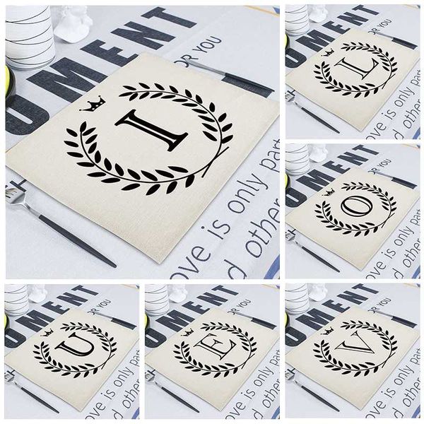 table napkin 42*32cm geometric letter wedding dining mat drink coasters linen pads kitchen mats napkins servilleta de tela
table napkin 42*32cm geometric letter wedding dining mat drink coasters linen pads kitchen mats napkins servilleta de tela