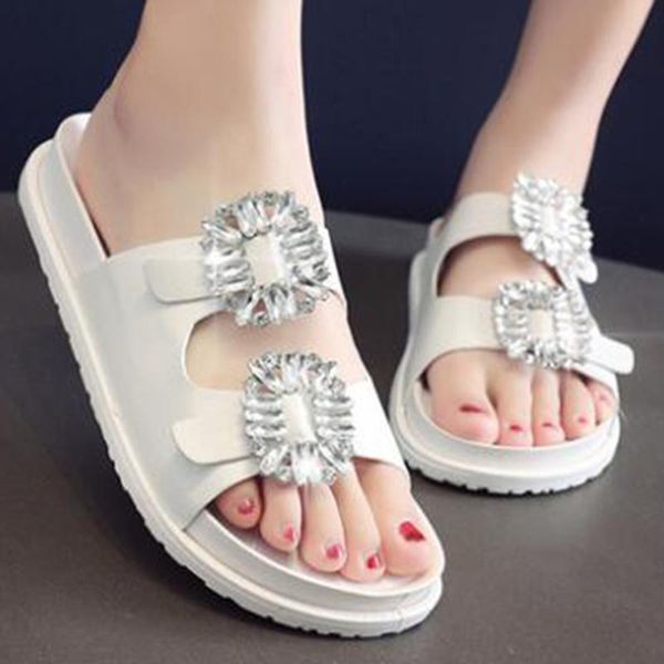 summer women sandals slippers new fashion rhinestone buckle soft bottom flip flop leisure open toe flat beach shoes womens x264, Black
summer women sandals slippers new fashion rhinestone buckle soft bottom flip flop leisure open toe flat beach shoes womens x264, Black
