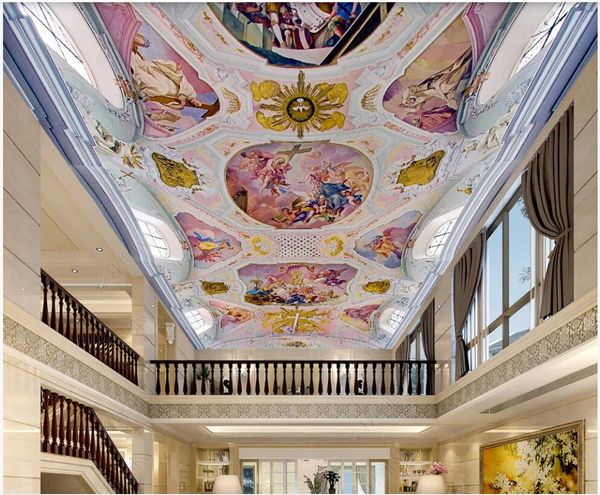 3d wallpaper custom p mural on the wall angel's blessing myth and legend ceiling mural home decor wallpaper for walls 3 d