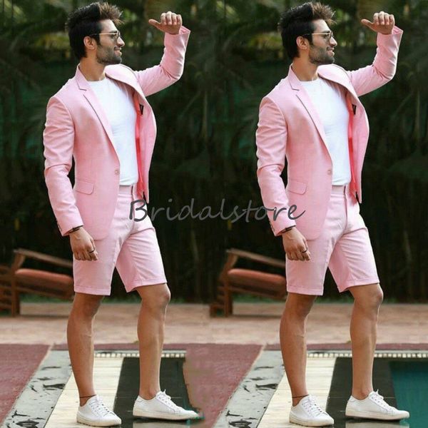 casual outfit pink wedding men suit with short pants two piece business terno masculino summer beach mens groom wear suits 2020 cheap, Black;gray
casual outfit pink wedding men suit with short pants two piece business terno masculino summer beach mens groom wear suits 2020 cheap, Black;gray