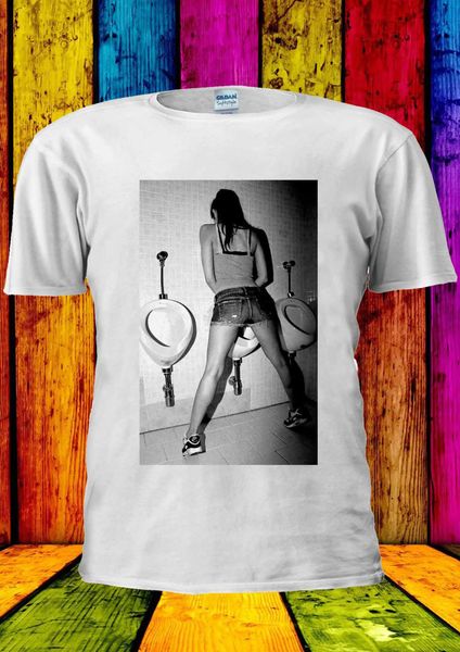 be different women peeing funny t-shirt vest tank men printing casual t shirt men's tees 2018 new arrival men