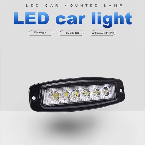 7.3 inch 18w 6 led work light car light for 4x4 trucks off-road car accessories 3500 lm 6000k for 4wd offroad suv utv atv
7.3 inch 18w 6 led work light car light for 4x4 trucks off-road car accessories 3500 lm 6000k for 4wd offroad suv utv atv