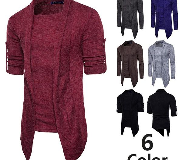 dropshipping man sweater long sleeve men clothes 2018 fashion patch fake two pcs sweatercoat casual hip hop solid pullover plus, White;black
dropshipping man sweater long sleeve men clothes 2018 fashion patch fake two pcs sweatercoat casual hip hop solid pullover plus, White;black