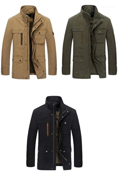 autumn casual comfortable jackeets stand neck loose mens outerwear pocket zipper fly men designer coats spring, Black;brown
autumn casual comfortable jackeets stand neck loose mens outerwear pocket zipper fly men designer coats spring, Black;brown
