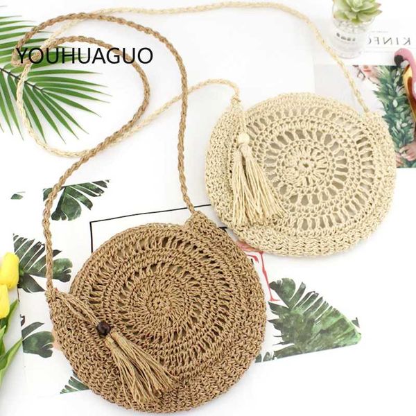 youhuaguo round soft paper rope shoulder bag tassel beach handmade crossbody bags women hollow straw bag circle rattan
youhuaguo round soft paper rope shoulder bag tassel beach handmade crossbody bags women hollow straw bag circle rattan