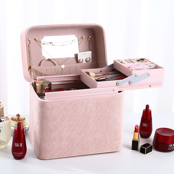 new make-up case, storage case, portable cosmetic bag, travel storage and washing bag, large capacity toolbox
new make-up case, storage case, portable cosmetic bag, travel storage and washing bag, large capacity toolbox