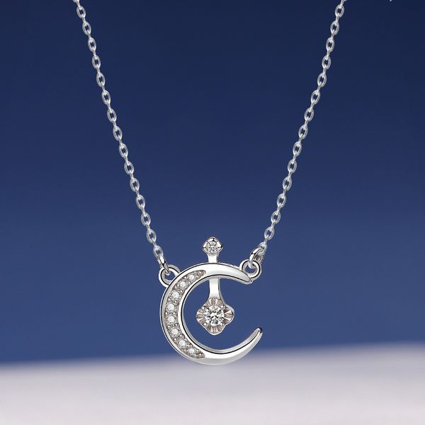 damila s925 sterling silver 2020 new zircon star moon necklace day-to-day jewelry silver ornaments
damila s925 sterling silver 2020 new zircon star moon necklace day-to-day jewelry silver ornaments