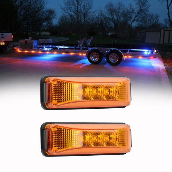 2pcs 12v led side marker lights car external lights warning tail light auto trailer truck lorry decorative lamps amber
2pcs 12v led side marker lights car external lights warning tail light auto trailer truck lorry decorative lamps amber