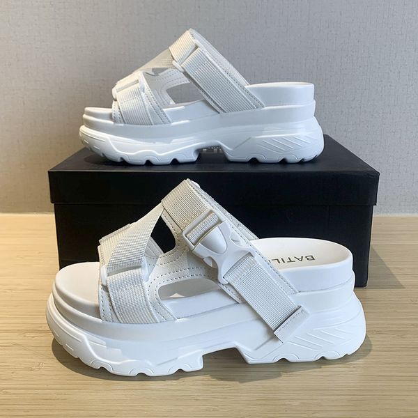 8cm/3.1 inch height big size shoes for women thick bottom wedge slippers fashion summer woman platform slides pantoufle femme, Black
8cm/3.1 inch height big size shoes for women thick bottom wedge slippers fashion summer woman platform slides pantoufle femme, Black