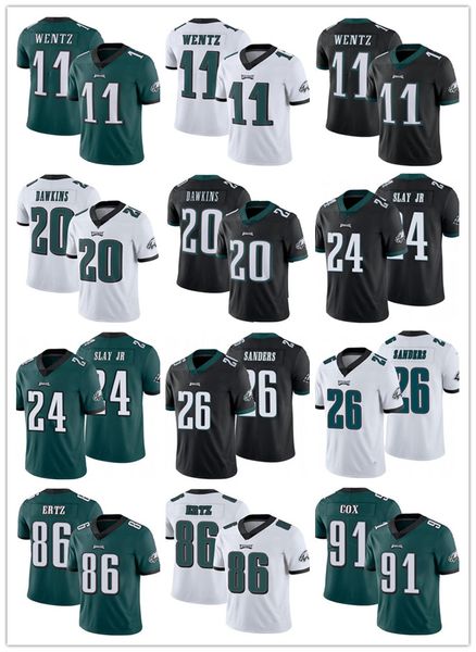 мужская филадельфия eagle 11 carson wentz 24 tarius slay 26 миль сандерс 91 cox 86 zach ertz 20 брайан даукинс футбольные майки, Black;red
мужская филадельфия eagle 11 carson wentz 24 tarius slay 26 миль сандерс 91 cox 86 zach ertz 20 брайан даукинс футбольные майки, Black;red