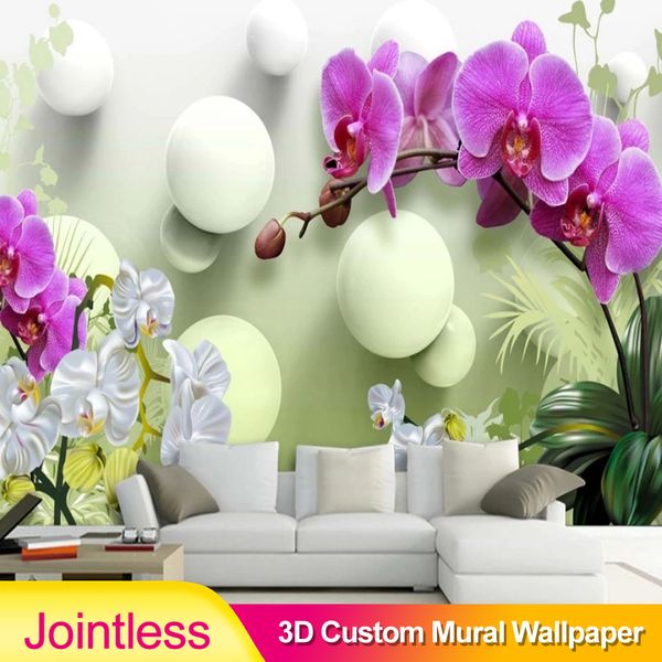 jointless custom p mural wallpaper 3d ball flower modern tv background decor interior bedroom living room sofa wall paper
jointless custom p mural wallpaper 3d ball flower modern tv background decor interior bedroom living room sofa wall paper
