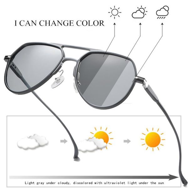 al-mg pchromic polarized metal pilot sunglasses,men discoloration driving sunglasses, anti-glare male sun glasses s163, White;black
al-mg pchromic polarized metal pilot sunglasses,men discoloration driving sunglasses, anti-glare male sun glasses s163, White;black