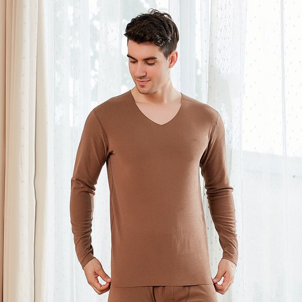 men's double side sanding slim fit v-neck autumn clothes and trousers set winter thermal underwear suit, Black;white
men's double side sanding slim fit v-neck autumn clothes and trousers set winter thermal underwear suit, Black;white