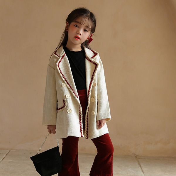 spring autumn fashion girls fashion baize material long jackets children all-match coats, Blue;gray
spring autumn fashion girls fashion baize material long jackets children all-match coats, Blue;gray