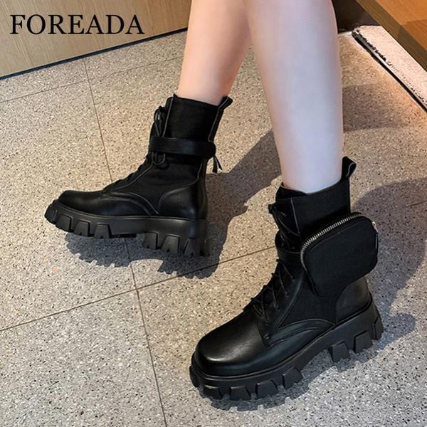 foreada high heel motorcycle boots woman real leather ankle boots platform lace up short chunky heel ladies shoes beige, Black
foreada high heel motorcycle boots woman real leather ankle boots platform lace up short chunky heel ladies shoes beige, Black
