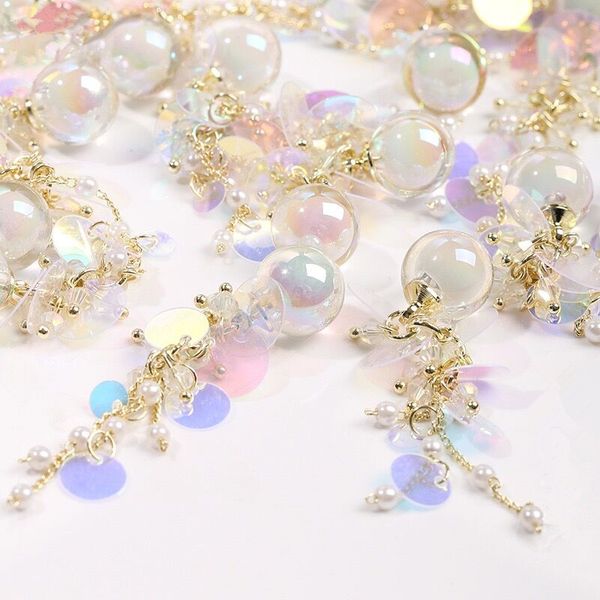 11mm*63mm colorful sequins 3d nail art decorations alloy chain shiny crystal pearl pendants jewelry manicure designs accessories, Silver;gold
11mm*63mm colorful sequins 3d nail art decorations alloy chain shiny crystal pearl pendants jewelry manicure designs accessories, Silver;gold