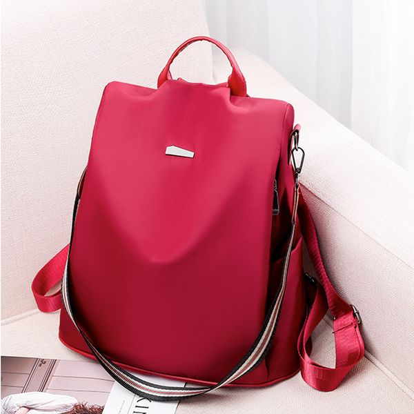 oxford cloth shoulder bag female new solid color multifunctional backpack outdoor anti-theft student bag
oxford cloth shoulder bag female new solid color multifunctional backpack outdoor anti-theft student bag