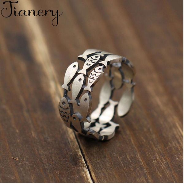 rings for women lovely fish adjustable ring anillos bague thai silver color jewelry, Slivery;golden
rings for women lovely fish adjustable ring anillos bague thai silver color jewelry, Slivery;golden