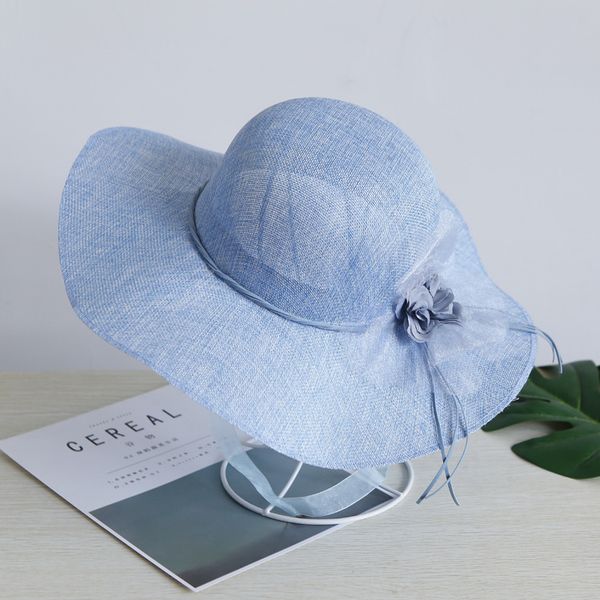 wide brim hats women sun fashion bow-knot straw breathable solid color beach casual hat, Blue;gray
wide brim hats women sun fashion bow-knot straw breathable solid color beach casual hat, Blue;gray