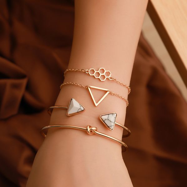 4pcs/set fashion bohemia women's bracelet luxury gold women jewelry accesories ladies bangle bracelet dropshipping, Black
4pcs/set fashion bohemia women's bracelet luxury gold women jewelry accesories ladies bangle bracelet dropshipping, Black