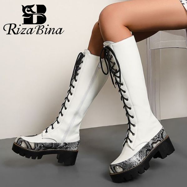 boots rizabina women knee cross strap fashion platform winter shoes woman warm high heel long boot lady footwear size 34-43, Black
boots rizabina women knee cross strap fashion platform winter shoes woman warm high heel long boot lady footwear size 34-43, Black