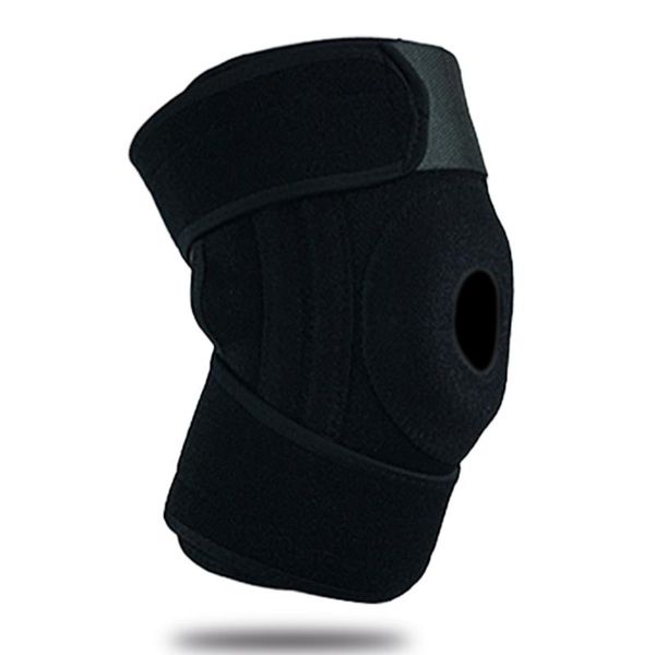knee protector support brace sleeve outdoor spring patella pad for basketball football running sports black, Black;gray
knee protector support brace sleeve outdoor spring patella pad for basketball football running sports black, Black;gray
