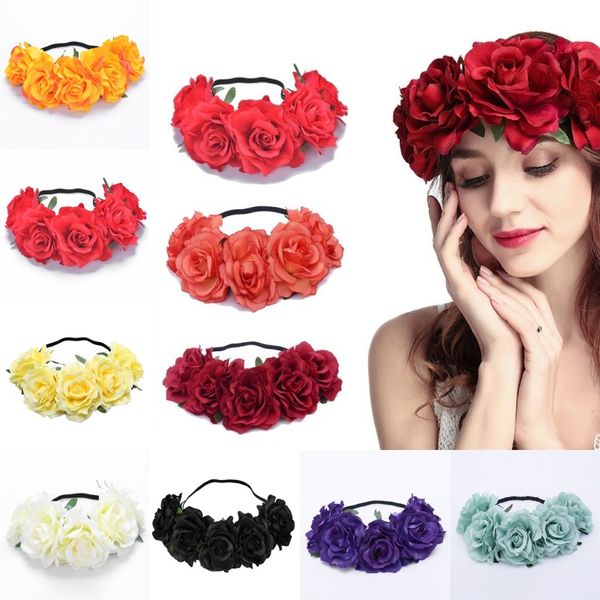 rose headband romantic wedding wreaths headband red pink purple blue rose wreaths christmas festival hair accessories
rose headband romantic wedding wreaths headband red pink purple blue rose wreaths christmas festival hair accessories