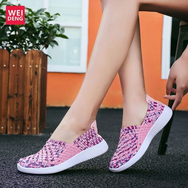 weideng women hollow out large soft bottom outdoor fashion elastic breathable ultra light antiskid casual shoes flat with pu, Black
weideng women hollow out large soft bottom outdoor fashion elastic breathable ultra light antiskid casual shoes flat with pu, Black