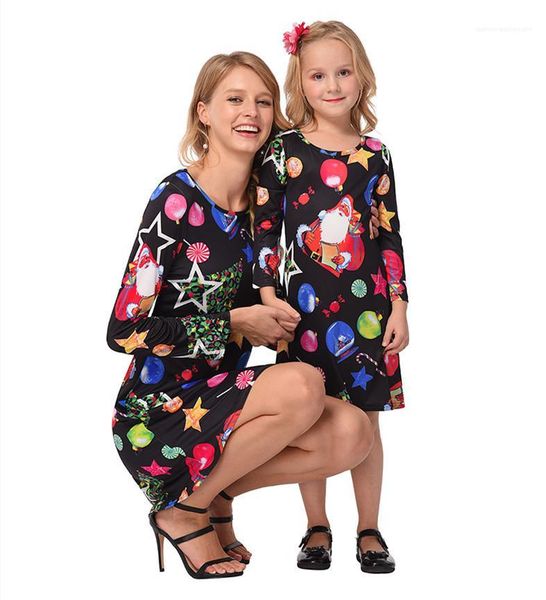 women fashion clothes womens christmas family cartoon dress woman spring autumn festival o-neck long sleeve a-line mid dresses, Black;gray
women fashion clothes womens christmas family cartoon dress woman spring autumn festival o-neck long sleeve a-line mid dresses, Black;gray