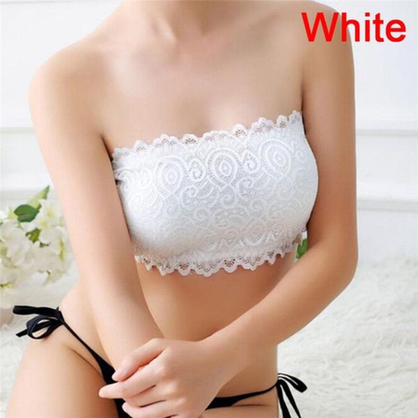 women's lace casual crop strapless seamless solid padded bras bralette women push up wire adjustable bra d1, Red;black
women's lace casual crop strapless seamless solid padded bras bralette women push up wire adjustable bra d1, Red;black