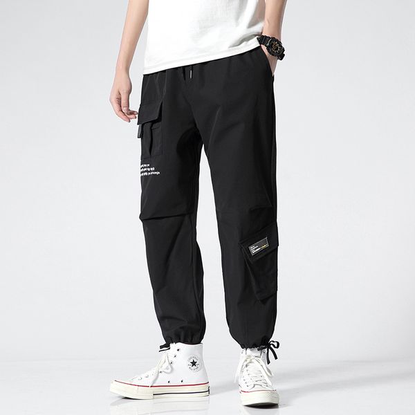 men's pants 2021 men harem hip hop streetwear casual joggers autumn fashion elastic waist trousers male drop, Black
men's pants 2021 men harem hip hop streetwear casual joggers autumn fashion elastic waist trousers male drop, Black