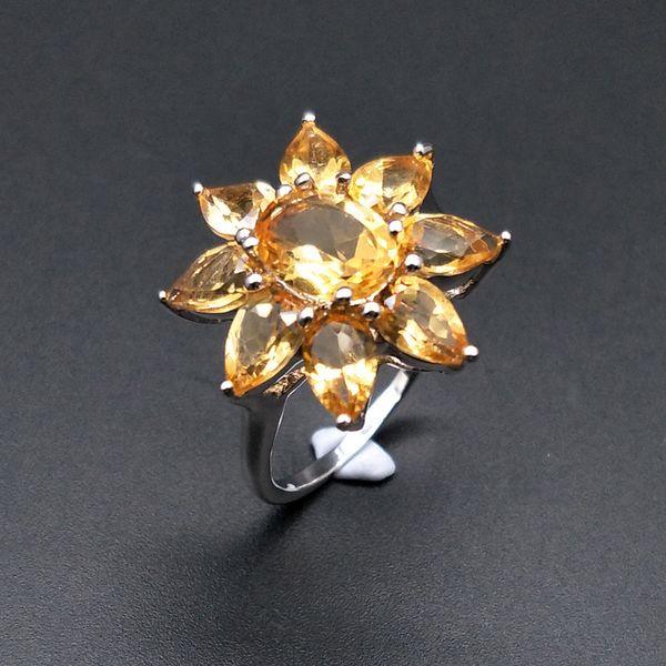 tbj,good color citrine rings natural gemstone with 925 sterling silver simple style fine jewelry for women daily wear, Golden;silver
tbj,good color citrine rings natural gemstone with 925 sterling silver simple style fine jewelry for women daily wear, Golden;silver