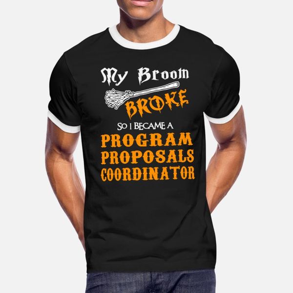 program proposals coordinator t shirt men print 100% cotton round collar cool interesting funny casual spring autumn unique shirt
program proposals coordinator t shirt men print 100% cotton round collar cool interesting funny casual spring autumn unique shirt