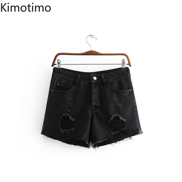 women's shorts kimotimo jeans feminino high waist solid hole pockets loose casual 2021 summer beach streetwear club women denim, White;black
women's shorts kimotimo jeans feminino high waist solid hole pockets loose casual 2021 summer beach streetwear club women denim, White;black