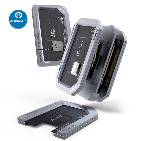 qianli 3d bga reballing metal stencil for 11 pro x xs xs max motherboard reballing platform middle frame planting tin
qianli 3d bga reballing metal stencil for 11 pro x xs xs max motherboard reballing platform middle frame planting tin