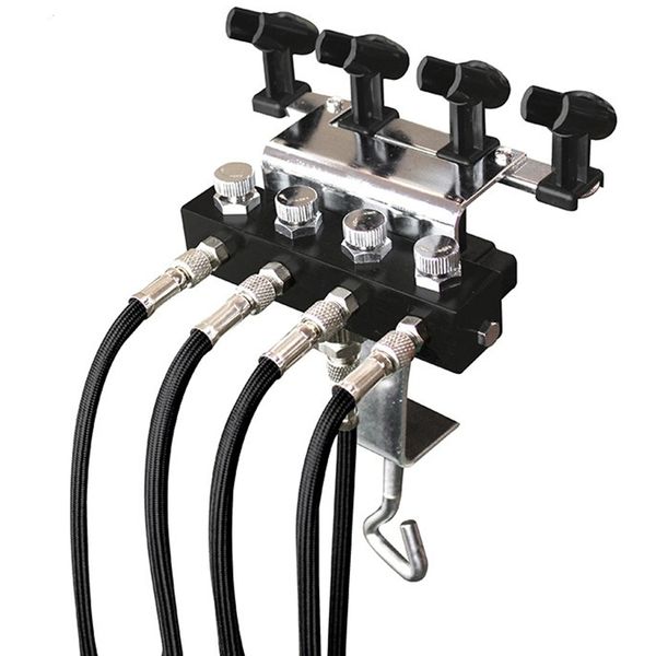 4-airbrush holders and 5x 1/8 & 1/8 air hose splitter set adjustable holder for airbrushing art&cake paint ac121+ac024-5x
4-airbrush holders and 5x 1/8 & 1/8 air hose splitter set adjustable holder for airbrushing art&cake paint ac121+ac024-5x