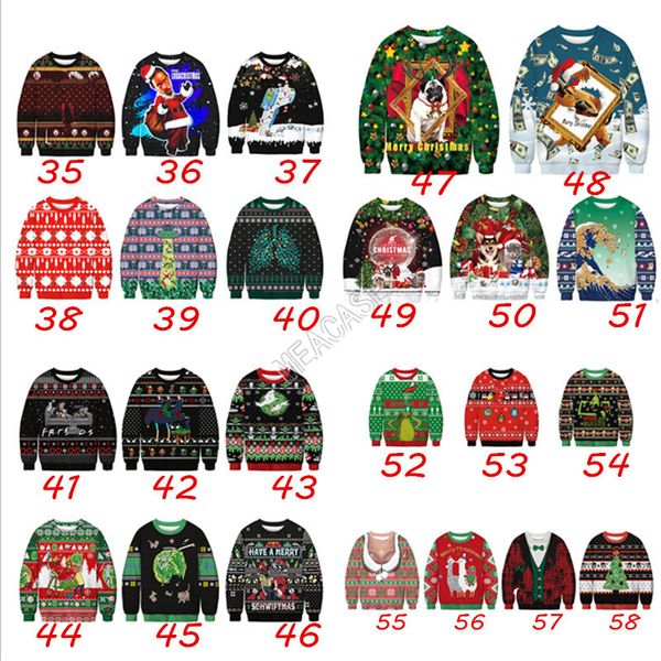 christmas hoodies cartoon santa claus dogs printed sweatshirts long sleeve pullover autumn winter sweater xmas clothes -2xl d9303, White
christmas hoodies cartoon santa claus dogs printed sweatshirts long sleeve pullover autumn winter sweater xmas clothes -2xl d9303, White