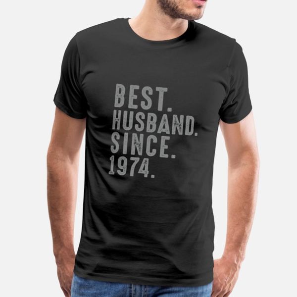 husband. since. 1974 45th wedding t shirt men custom cotton round collar leisure interesting authentic spring unique shirt
husband. since. 1974 45th wedding t shirt men custom cotton round collar leisure interesting authentic spring unique shirt