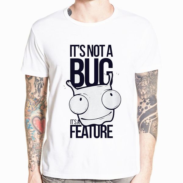 2019 new t shirt men's t shirt it's not a bug it's a feature funny programmer tee streetwear funny t shirts s-5xl
2019 new t shirt men's t shirt it's not a bug it's a feature funny programmer tee streetwear funny t shirts s-5xl