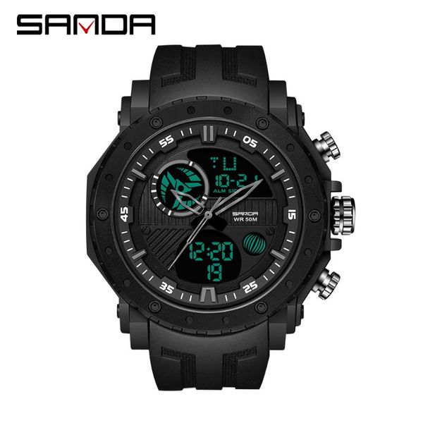 sanda men watches sport watches waterproof digital watch male clock men watch relogio masculino erkek kol saati 6012, Slivery;brown
sanda men watches sport watches waterproof digital watch male clock men watch relogio masculino erkek kol saati 6012, Slivery;brown