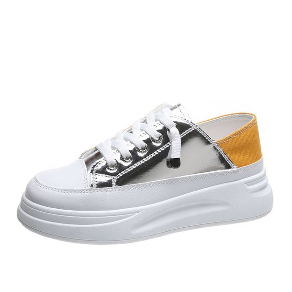 sponge cake with a thick white shoes female 2020 autumn shoes in her a pedal casual flat platform round toe cross-tied pu, Black
sponge cake with a thick white shoes female 2020 autumn shoes in her a pedal casual flat platform round toe cross-tied pu, Black