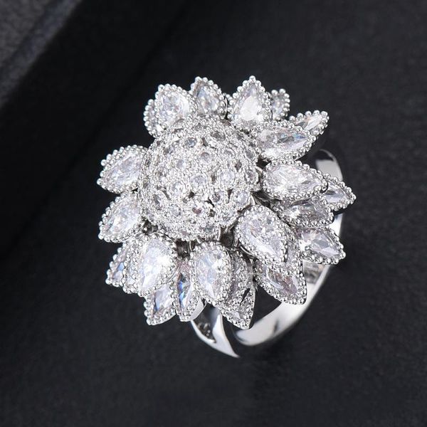 25*25 mm sun flower shape petal rotation ring jewelry cubic zirconia bridal finger rings jewelry addiction for women, Golden;silver
25*25 mm sun flower shape petal rotation ring jewelry cubic zirconia bridal finger rings jewelry addiction for women, Golden;silver